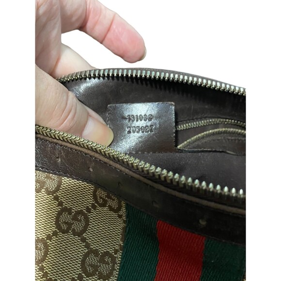 Gucci GG Vintage Authentic Sherry Line Shoulder Bag & Matching Wallet ***RARE*** - Picture 10 of 12
